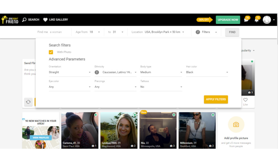 How it works OneNightFriend