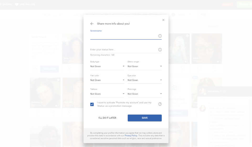 What is FlirtyMature?