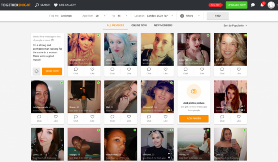 The mobile application