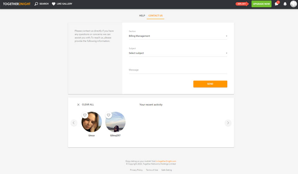 What is Together2Night?