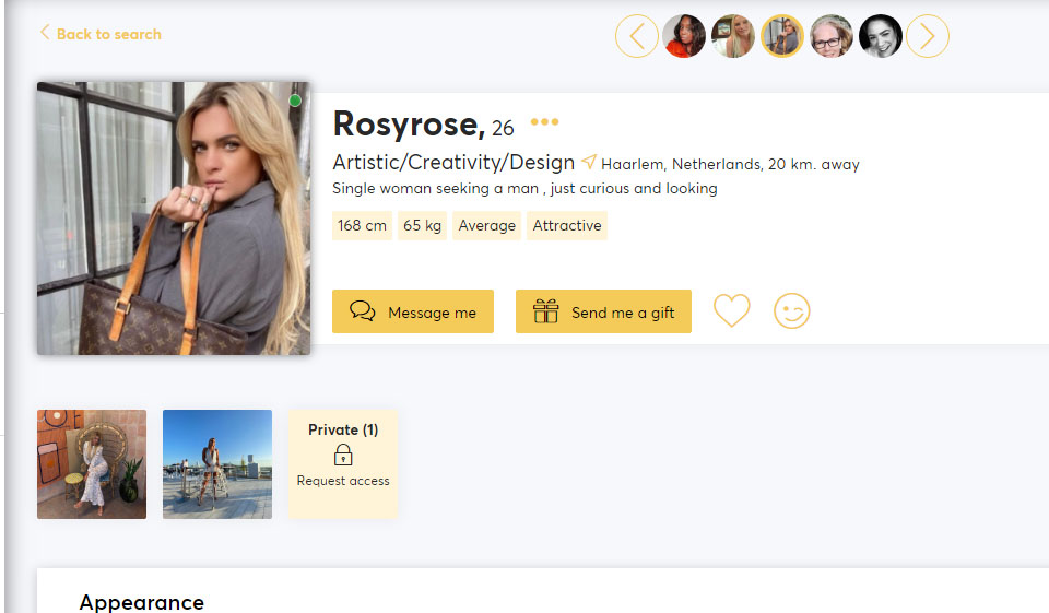 Chi sono gli utenti di RichMeetBeautiful?