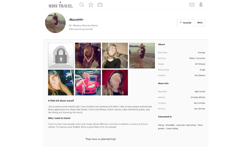 Diseño y usabilidad Miss Travel