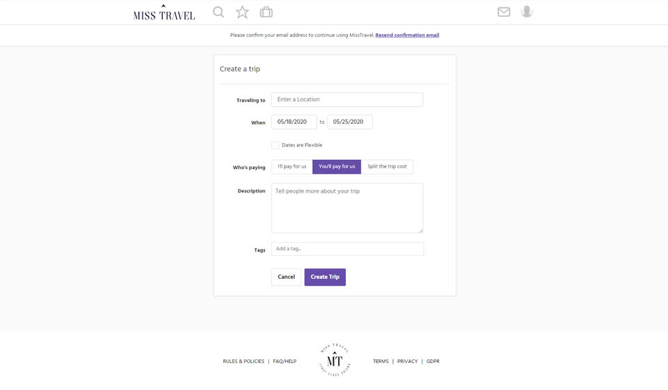 ¿Qué es Miss Viajes?