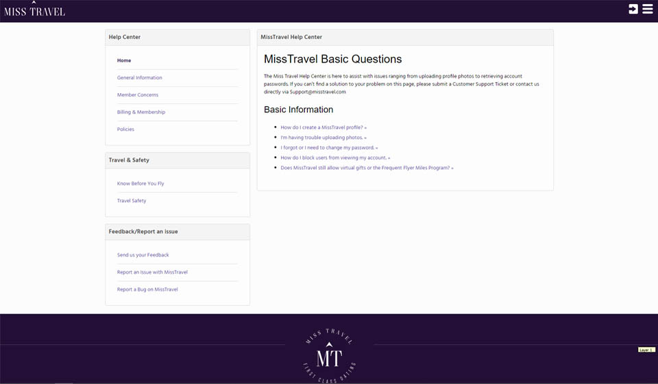Preguntas frecuentes sobre Miss Travel
