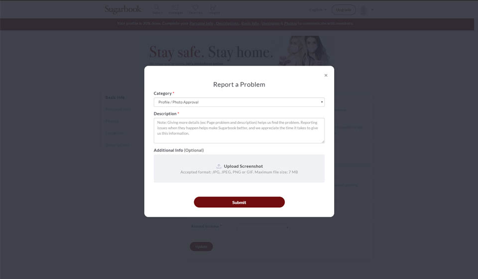 Ayuda y asistencia SugarBook